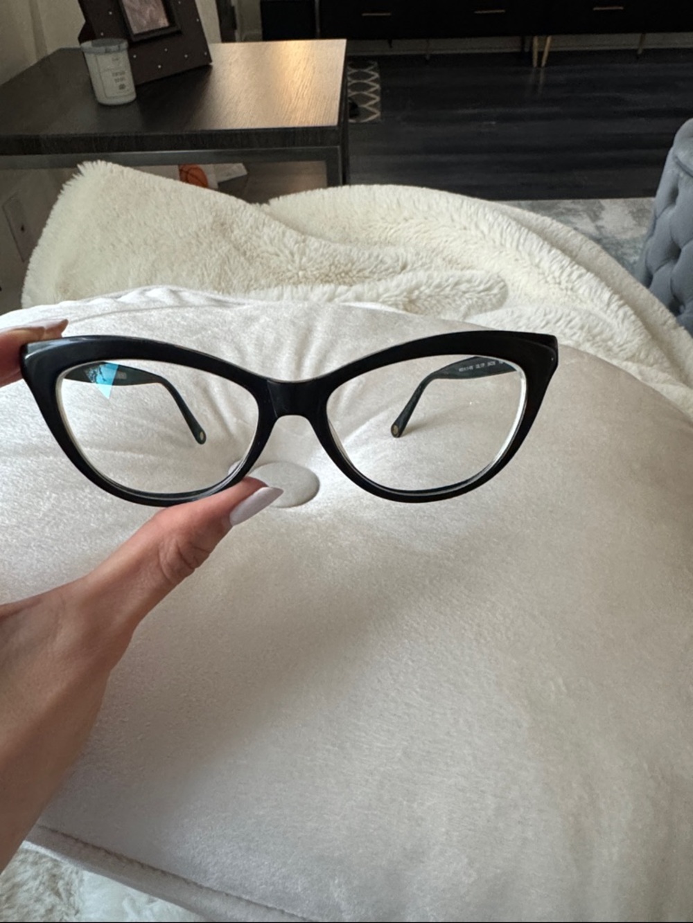 Enni Marco Black Cat-Eye Women's Eyeglass Frames